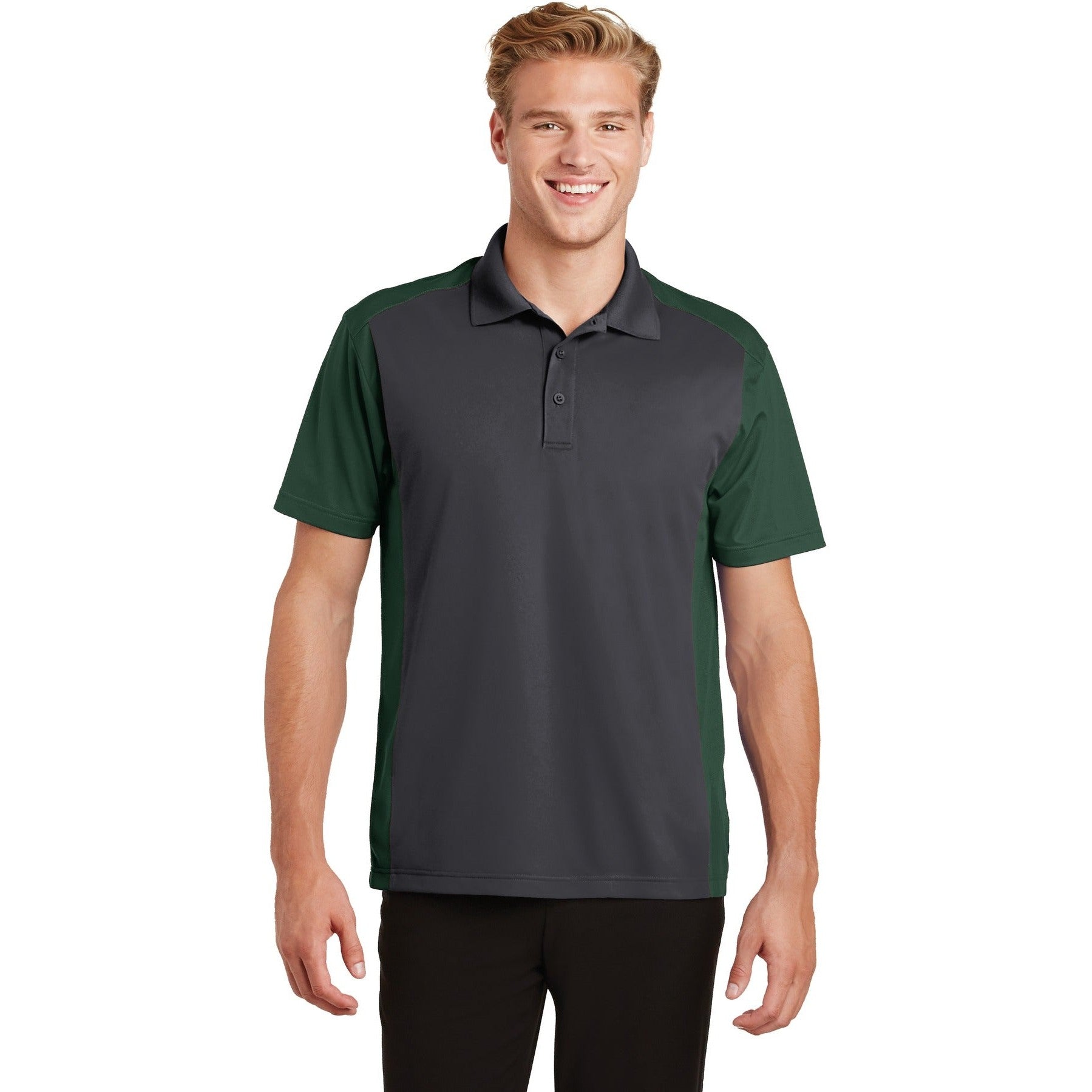 Sport-Tek-Sport-Tek® Colorblock Micropique Sport-Wick® Polo. ST652-MedTech-2